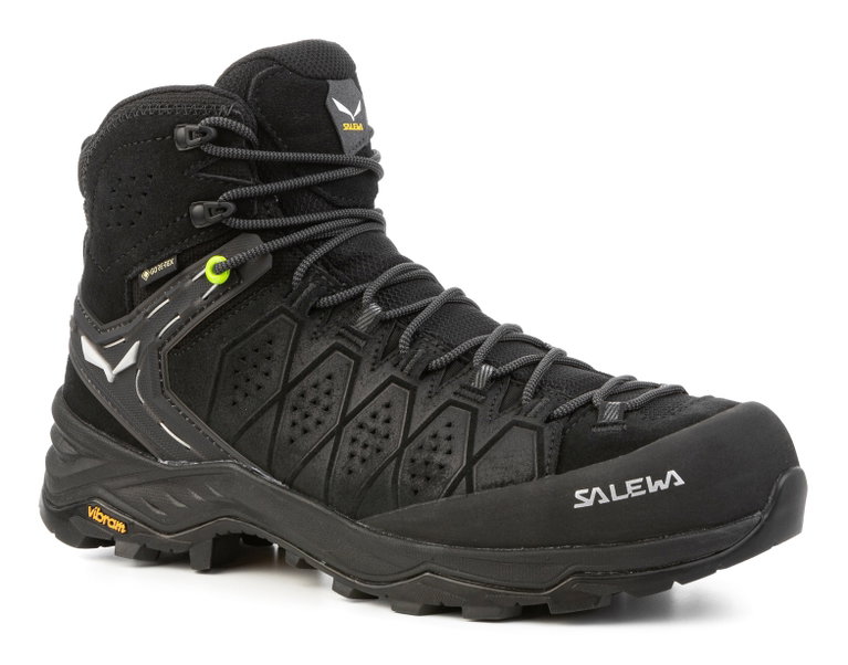 Salewa Wanderschuhe MS Alp Trainer 2 Mid GTX (Alpin, wasserdicht) schwarz Herren